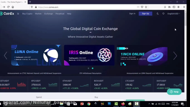 آموزش صرافی کوینکس- قسمت اول